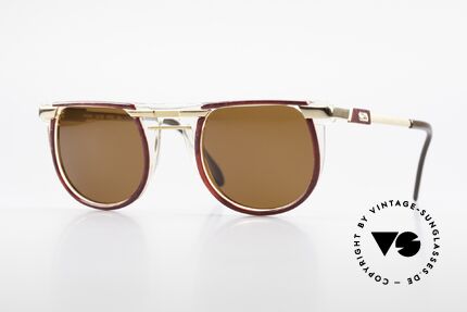 Cazal 647 90er Vintage Sonnenbrille, rundliche 90er Designer-Sonnenbrille von CAZAL, Passend für Herren und Damen