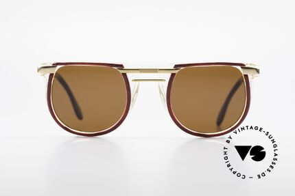 Cazal 647 90er Vintage Sonnenbrille, außergewöhnliches Modell mit tollem Farbkonzept, Passend für Herren und Damen