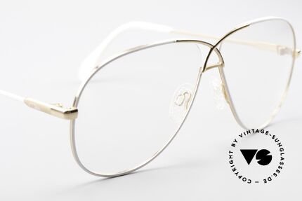 Cazal 728 Vintage Aviator Brille 80er, ungetragen (wie alle unser vintage Cazal Brillen), Passend für Herren und Damen