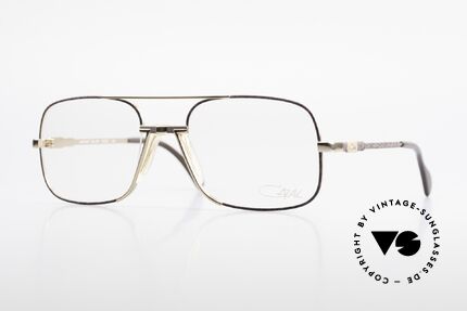 Cazal 740 Vintage Brille Herren 1990er, hochwertige CAZAL Designerbrille aus den 90ern, Passend für Herren