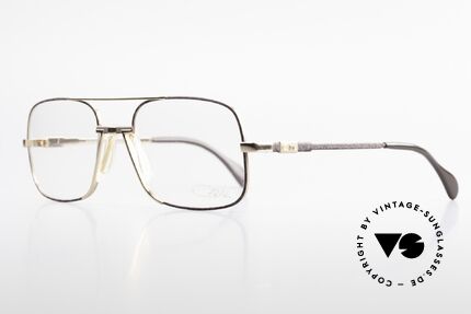 Cazal 740 Vintage Brille Herren 1990er, super seltene Ausführung in gold/grau-marmoriert, Passend für Herren