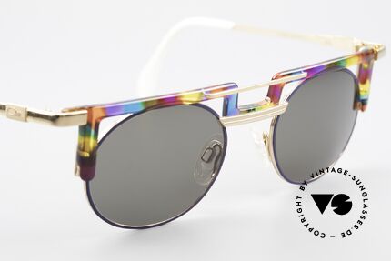 Cazal 745 Markante 90er Sonnenbrille, die Fassung kann natürlich beliebig verglast werden, Passend für Damen