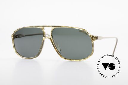 Carrera 5325 80er Carrera Optyl Fassung, vintage Sonnenbrille von CARRERA mit Doppelsteg, Passend für Herren