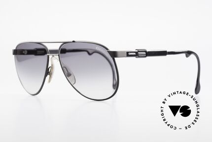 Carrera 5348 80er Vario Sport Sonnenbrille, variable Bügellänge durch Carrera Vario System, Passend für Herren und Damen