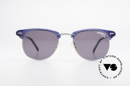 Carrera 5324 Vintage Panto Sonnenbrille, klassisch-elegante Kombination von Farbe und Form, Passend für Herren