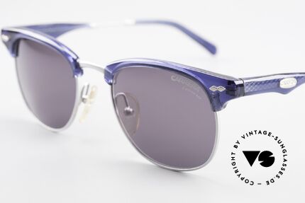 Carrera 5324 Vintage Panto Sonnenbrille, elegante Gläser (C-VISION 400) für 100% UV Schutz, Passend für Herren
