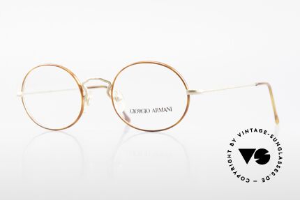 Giorgio Armani 247 Vintage Brille Oval No Retro, vintage Designer-Brillenfassung v. Giorgio Armani, Passend für Herren und Damen