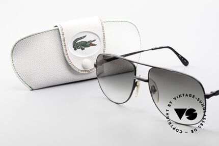Lacoste 101 Sportliche Aviator Brille XL, ungetragenes Einzelstück mit original Etui von Lacoste, Passend für Herren