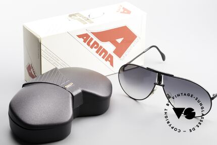 Alpina Quattro Aviator Sonnenbrille Vintage, Größe: large, Passend für Herren Alpina Quattro Aviator Sonnenbrille Vintage, Größe: large, Passend für Herren