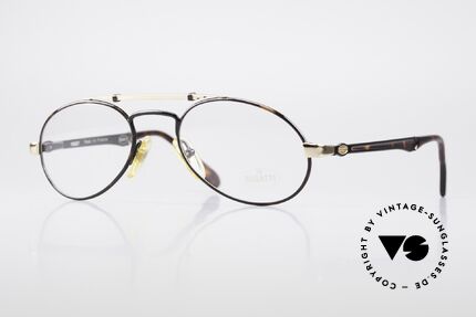 Bugatti 16957 Seltene 80er Vintage Brille, sehr elegante Designer-Brillenfasung von Bugatti, Passend für Herren