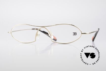 Bugatti 351 Odotype Herren Designer Brille Luxus, ORIGINAL high-tech Bugatti Brillenfasssung, Passend für Herren