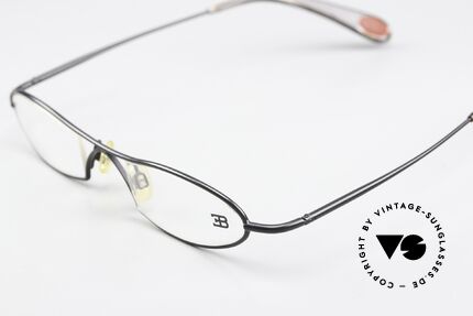 Bugatti 347 Odotype Kleine Herren Designer Brille, sehr spezielle Glaseinfassung & Top Komfort, Passend für Herren