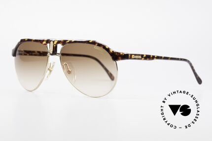 Carrera 5478 80er Vintage Sonnenbrille, CARRERA C-VISION Sonnengläser in braun-Verlauf, Passend für Herren und Damen