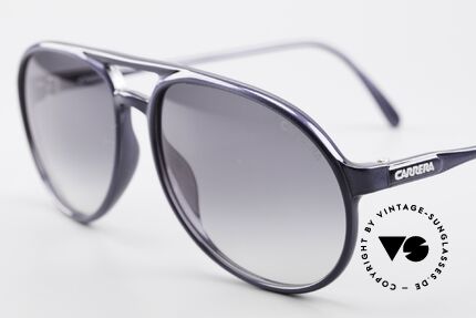Carrera 4814 Vintage Brille Blau Metallic, ungetragen (wie alle unsere Carrera Sonnenbrillen), Passend für Herren