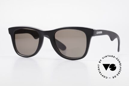 Carrera 5447 Sonnenbrille Im Wayfarer Stil, vintage Carrera Sonnenbrille aus den 90er Jahren, Passend für Herren und Damen