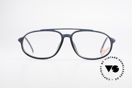 Carrera 4900 90er Vintage Brille No Retro, Rahmen erscheint blau / schwarz; nach Lichteinfall, Passend für Herren