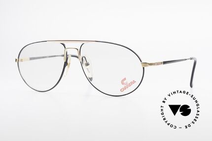 Carrera 5340 Vintage Aviator Brille No Retro, sehr interessante vintage Carrera Aviator Brille, Passend für Herren