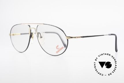 Carrera 5340 Vintage Aviator Brille No Retro, absolute Top-Qualität: damals 'made in Germany', Passend für Herren