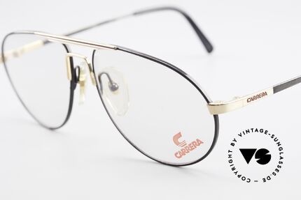 Carrera 5340 Vintage Aviator Brille No Retro, ungetragen (wie alle unsere 90er Carrera Brillen), Passend für Herren