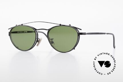 Oliver Peoples 6BKMP Vintage Brille Mit Vorhänger, vintage Oliver Peoples Sonnenbrille der frühen 90er, Passend für Herren und Damen