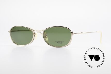 Oliver Peoples OP571 Vintage Brille Mit Vorhänger, vintage Oliver Peoples Sonnenbrille der frühen 90er, Passend für Herren und Damen