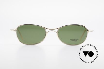 Oliver Peoples OP571 Vintage Brille Mit Vorhänger, 1986 gegründet & vom Esprit Los Angeles beeinflusst, Passend für Herren und Damen
