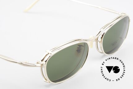 Oliver Peoples OP571 Vintage Brille Mit Vorhänger, ungetragen (wie alle unsere vintage O.Peoples Brillen), Passend für Herren und Damen
