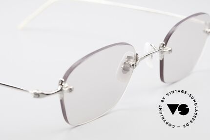 Oliver Peoples OP593 Randlose Designer Brille 90er, KEINE Retrobrille, sondern ein 20 Jahre altes Original, Passend für Herren und Damen