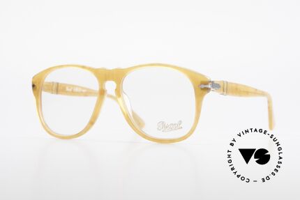 Persol 649/VL Ratti Steve McQueen Vintage Brille, 649 Ratti = berühmte Filmbrille von Persol RATTI, Passend für Herren