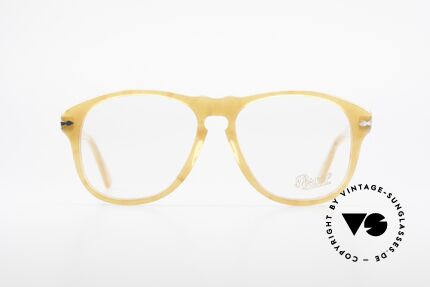 Persol 649/VL Ratti Steve McQueen Vintage Brille, Steve McQueen machte dieses Modell zur Legende, Passend für Herren