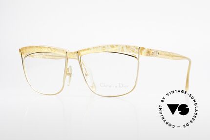 Christian Dior 2552 90er Vintage Brille Damen, außergewöhnliche Dior Brillenfassung von 1990, Passend für Damen