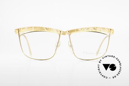 Christian Dior 2552 90er Vintage Brille Damen, ein wahres Prunkstück in puncto Brillendesign, Passend für Damen