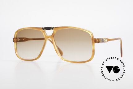 Cazal 637 Rare HipHop Sonnenbrille 80er, ausdrucksstarke Cazal vintage Designerbrille, Passend für Herren