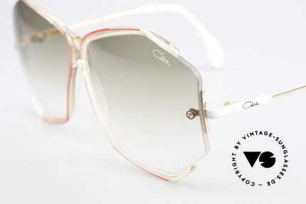 Cazal 852 80er Vintage Sonnenbrille XXL, ungetragene Rarität (mit einem neuen Cazal Etui), Passend für Damen