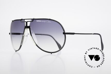 Cazal 901 Targa Design XL Piloten Brille West Germany, mit original Cazal Etui und Wechselgläsern, Passend für Herren
