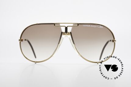 Cazal 901 Targa Design West Germany Piloten Brille, altes Original von ca. 1986 in 64mm Größe, Passend für Herren und Damen