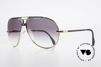 Cazal 908 Designer Piloten Sonnenbrille, Top-Qualität und mit 901 Targa Wechselgläsern, Passend für Herren