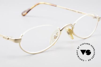 Bugatti 03701 Ovale 90er Luxus Lesebrille, KEINE Retrobrille, sondern ein altes ORIGINAL, Passend für Herren und Damen