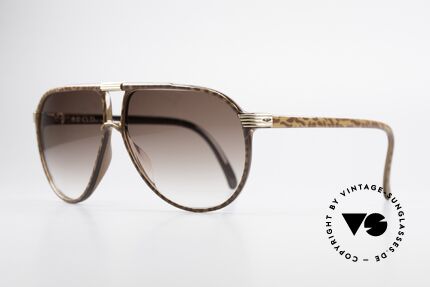 Christian Dior 2300 80er Aviator Sonnenbrille, Top-Qualität dank herausragendem OPTYL-Material, Passend für Herren