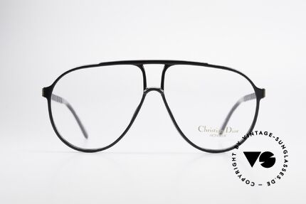 Christian Dior 2469 80er Monsieur Vintage Brille, elegantes Herrengestell (Optyl) in zeitloser Farbe, Passend für Herren