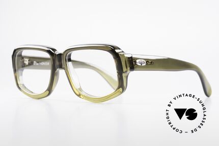 Christian Dior 1209 - S Monsieur 70er Optyl Brille, unglaubliches Optyl-Material (glänzt noch wie neu), Passend für Herren