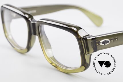 Christian Dior 1209 - S Monsieur 70er Optyl Brille, typischer grünlicher Farbton für die 1970er Jahre, Passend für Herren