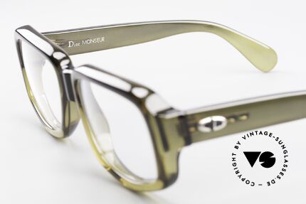 Christian Dior 1209 - S Monsieur 70er Optyl Brille, KEIN RETRO; 40 Jahre altes Original, Small Gr. 52/18, Passend für Herren