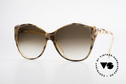 Christian Dior 2233 XL 80er Damen Sonnenbrille, oversized DIOR Sonnenbrille der Achtziger Jahre, Passend für Damen