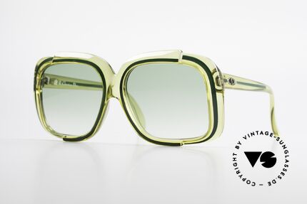Christian Dior 2042 1970er Vintage Sonnenbrille, zauberhafte Dior Designersonnenbrille aus den 70ern, Passend für Damen