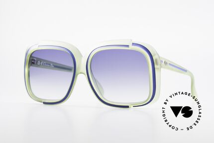 Christian Dior 2042 Vintage Sonnenbrille 1970er, zauberhafte Dior Designersonnenbrille aus den 70ern, Passend für Damen