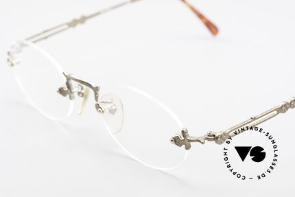 Jean Paul Gaultier 55-4172 Randlose Designerbrille JPG, KEINE Retromode, sondern ein 25 Jahre altes Original!, Passend für Herren und Damen