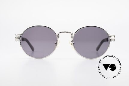 Jean Paul Gaultier 56-6106 Vintage JPG Rap Sonnenbrille, getragen v. A$AP Rocky ('Wild for the Night' Video), Passend für Herren