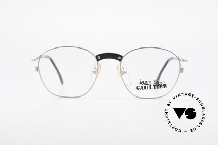 Jean Paul Gaultier 55-1271 Rare Alte Vintage Brille JPG, sehr leichter Rahmen & entsprechend hoher Komfort, Passend für Herren und Damen