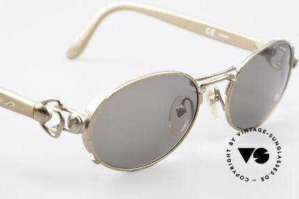 Jean Paul Gaultier 56-6203 Alte JPG Sonnenbrille Oval 90er, Größe: medium, Passend für Herren und Damen